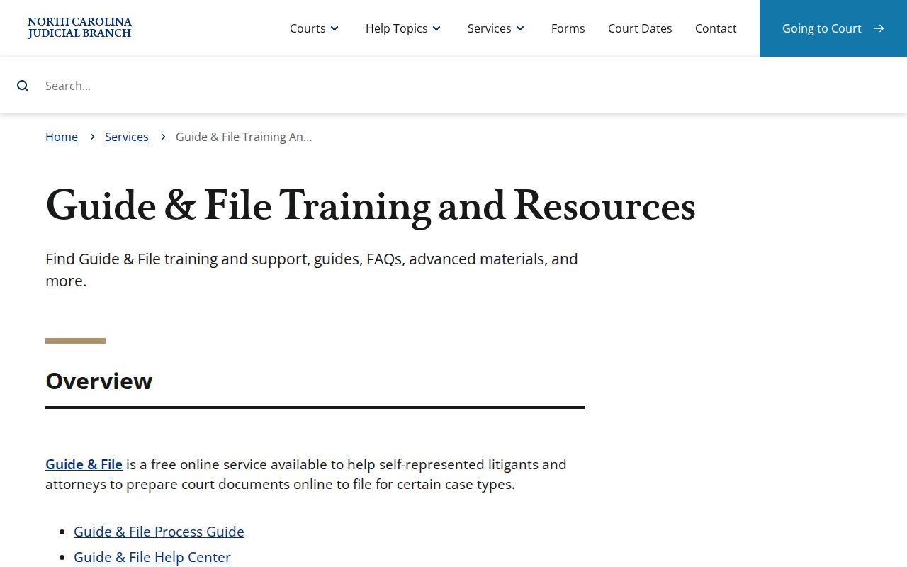 Person County traffic court records Guide and File request resources